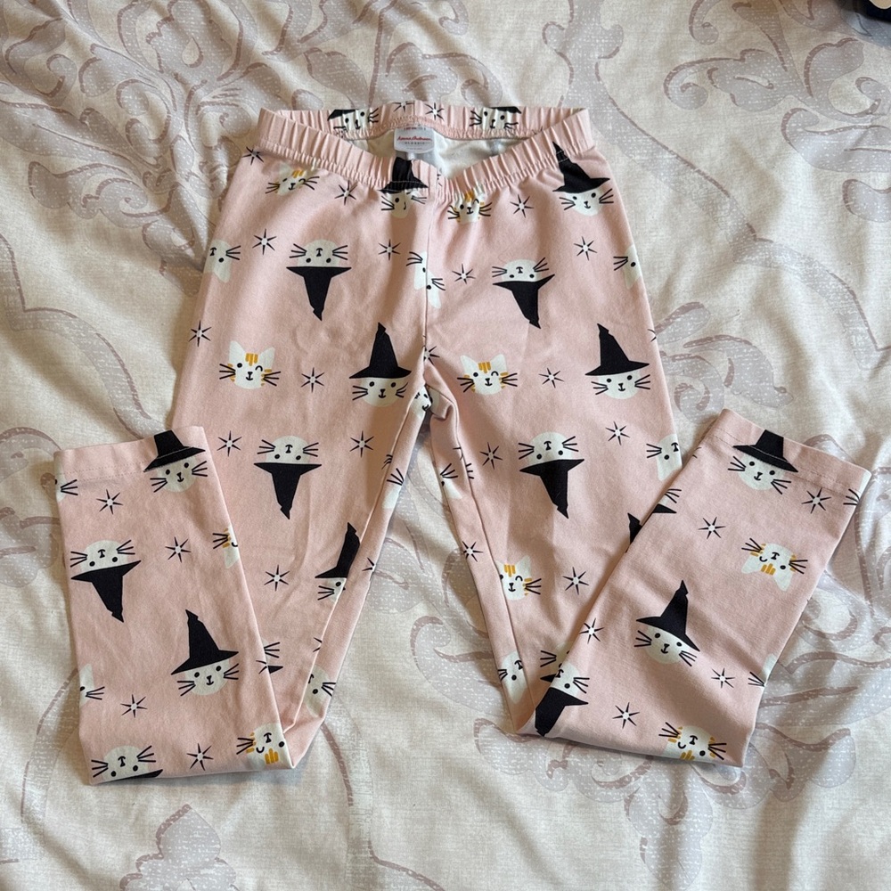Hanna Andersson Halloween Cat pants